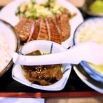 Gyuutan Sumiyaki Rikyuu - 牛たん定食<5枚10切>