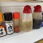 ラーメン もっけだの - 卓上アイテム