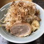 ラーメン もっけだの - 汁なし普通ヤサイマシニンニク