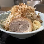 ラーメン もっけだの - 汁なし普通ヤサイマシニンニク