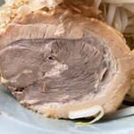 ラーメン もっけだの - 汁なし普通ヤサイマシニンニクの豚