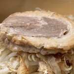 ラーメン もっけだの - 汁なし普通ヤサイマシニンニクの豚