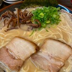 栗ちゃんラーメン - ラーメン650円+大盛100円