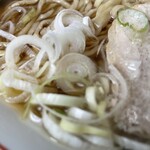 ラーメン もっけだの - 中華そば普通こってりのねぎ