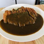 まるキチ - 特大カツカレー　８００円