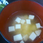 ねぎどん - 豆腐の味噌汁