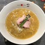 Japanese Soba Noodles 蔦 - OMAKASE予約者限定メニュー「茸ペーストの淡口醤油ラーメン」1200円