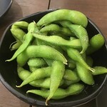 居酒屋 それゆけ!鶏ヤロー! - お通しの枝豆(2021.5.15)