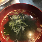 大昌園 - 熱々のワカメスープ！
