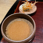 御幸町 田がわ - 肝醤油　美味すぎる