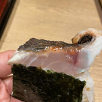 御幸町 田がわ - イサキ寿司