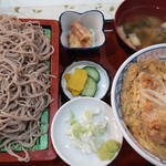 橋本家 - カツ丼・もりそば 1000円