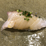 鮨匠 のむら - しまあじ