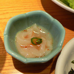 大東園 - イカの塩辛、これが美味しかった。