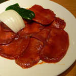 大東園 - タン、数も充分、新鮮でコリコリして美味しかった。