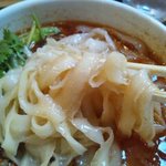 刀削麺・火鍋・西安料理 XI’AN - こんな麺。。。