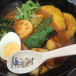 スープカリーSHAKA - ベジタブルスープカレー　お野菜多めミャ