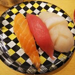 鮨覚 - 料理写真:下北３点