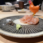 焼き鳥 とりら - ささみ昆布締めlong