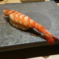 新宿 鮨 ふくじゅ - 美しい車海老、甘い。