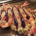 おうさか苑 - 「車えび玉」：歓喜のダンスをしているみたいな車えびの柔らかな甘さ、上品な旨みが舞い上がる♪