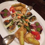 FIGO - 昨年６月時の写真です、前菜盛り合わせ～