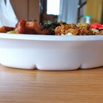 とうごう - 肉どん唐揚げ弁当