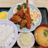 動坂食堂 - 料理写真:ミックスフライ定食(1030円)