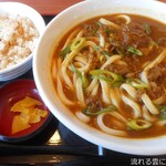 得得 - だし割りカレーうどん＆かやくごはん