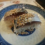 (仮)麺食堂 - 鯖の棒寿し