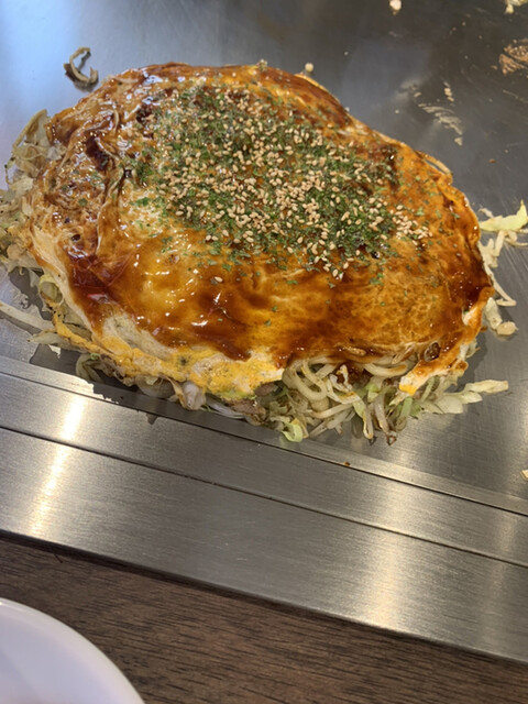 広島焼 ながい 肥後橋 お好み焼き 食べログ