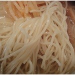 坂上貴哉 - 硬めで注文した麺。硬めがいいです硬めが。