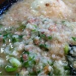 無鉄砲  - 豚骨ラーメン（背脂アップ）_2012年10月