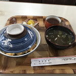 Ikedayashokudou - カツ丼定食（税込み６５０円）
