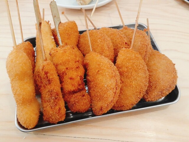 串カツ田中 Tekuteながまち店 長町 串揚げ 串かつ 食べログ