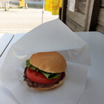 カワグチドッグ - シカ肉バーガー～☆