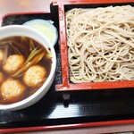 Sumiyoshi - つくね汁せいろ大盛910円