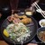 串亭 - 料理写真:牛カツ贅沢御膳
［¥1400］
          （※ひと切れ食べてしまってからの写真です。）
