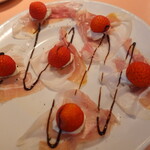 バカイゥン - 苺と生ハムとマスカルポーネチーズ 