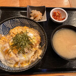 にしむら家 あかり亭 - チキンカツ丼（800円）税込【令和3年05月05日撮影】