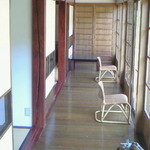 そば屋 長森 - 店内廊下