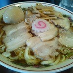 肉煮干し中華そば さいころ 中野本店 - 肉煮干し中華そば730+味玉