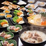 鶏料理専門店 とりかく - 夏の水炊き4500円コース