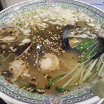 三陸味処三五十 - 料理写真:山田産あかもくラーメン　