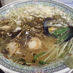 Sanriku Ajidokoro Migoto - 山田産あかもくラーメン　