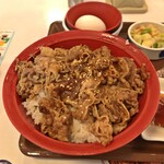 すき家 - 牛カルビ丼１,５盛