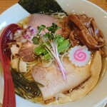 麺屋 燕 - 昆布鶏メンマトッピング