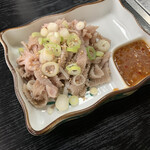 焼肉よかろ - 生センマイ 旦那さんが秒でたべてもたwwww