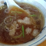 北珍 - 醤油ラーメン・ミニチャーハンセット860円