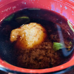 Kotegawa Shouten - エソのすり身入り麦味噌汁
